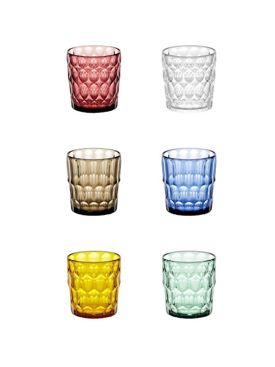 Guzzini Vanity Set de pahare pentru apa din Plastic 350ml 6buc