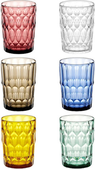 Guzzini Vanity Set of Glasses Water made of Plastic 480ml 6pcs