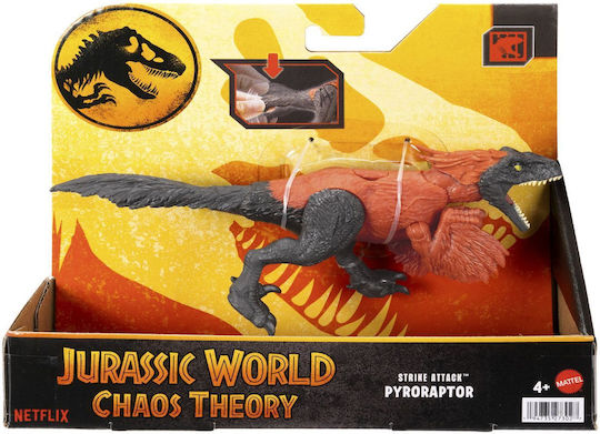 Jurassic World Teoria Haosului Atac de Lovitură Dinozaur Pyroraptor