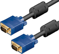 VGA M към VGA M кабел 5м черен