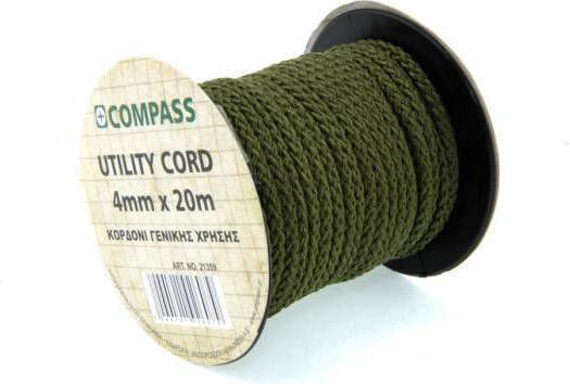 Sfoară utilitară cu busolă 4mm 20m