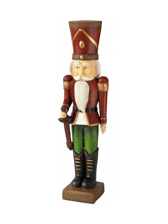 Brandani Plastic Christmas Nutcracker 45cm Multicolour