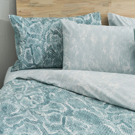 Charalambidis Textiles Sahara Сет Калъфки за Възглавници Тюркоаз 52x72см.