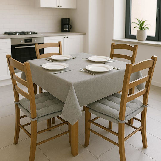 Linea Home Tablecloth Linen Gray 150x180cm