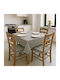 Linea Home Tablecloth Linen Gray 150x150cm