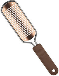 Edman Professioneller Schuhputz Extra Glatter Pro Schaber Edelstahl Braun Silber