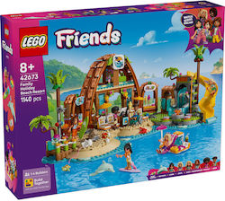 LEGO Friends Family Vacation Beach Resort For Ages 8+ 1140 Pieces