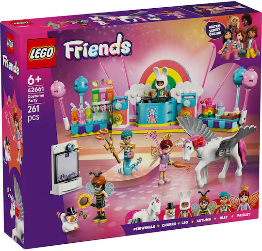 LEGO Friends Party Unicorn & Fairy for Ages 6+ 261 Pieces