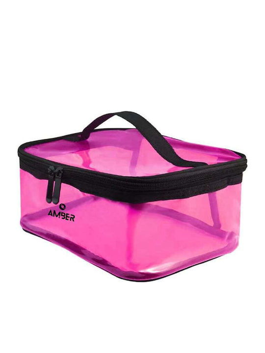 Cosmetic Toiletry Bag 21x15x9 Amber 2032-2 Fuchsia 21x15x9