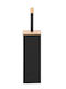 Metallic Toilet Brush Black