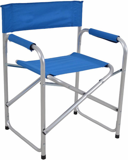 Ankor Regiestuhl Strand Aluminium Blau 47x55x78cm.