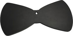 Plexiglass Hanging Bow Tie Black 8x4cm 3pcs