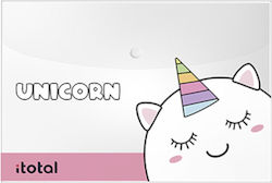 Button Folder I-total Transparent 34x23cm Unicorn Xl2619 Button Folder I-total Transparent 34x23cm Unicorn Xl2619