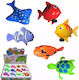 Set of 12 Wind-Up Sea Animal Toys with Eyes 8.5cm Summertiempo 623208