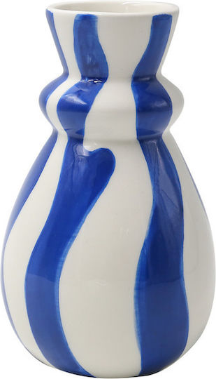 Que Rico Vază Ceramică Albastră Φ9.5xÎ15cm
