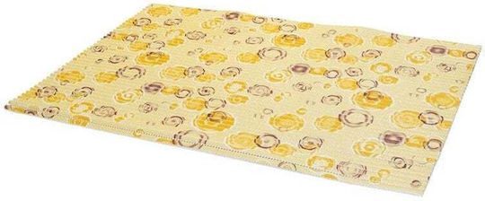 Badematte Rechteckig Yellow 65x45cm