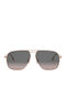Dior Unisex Sunglasses with Gold Metal Frame and Gold Gradient Lens