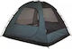 Hupa Mercury 4p Summer Camping Igloo Tent Blue with Double Cloth for 4 People