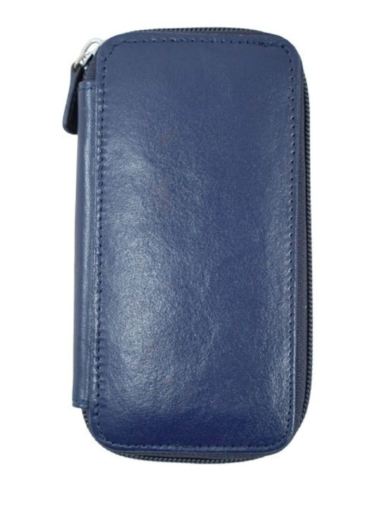 Δερμάτινη Κλειδοθήκη Mybag 8183 Blue Μπλε