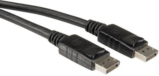 Roline Cable 11.99.5601 Displayport M To Displayport M 1m Black