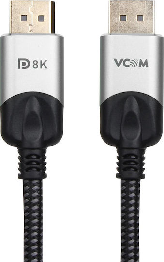 Vcom Cg635-3m кабел DisplayPort M към DisplayPort M 3m черен 8K@60Hz