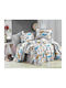 MayHome Bettdecke Für Krippe Baumwolle Gray 120x160cm