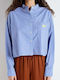 Women's Long Sleeve Shirt Aqua