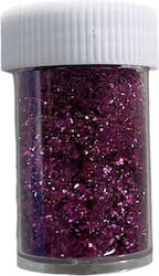 Χρυσόσκονη-αλατιέρα 10gr Glitter Μωβ-φουξια