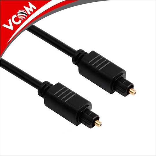Cablu optic Vcom Cv905-5m Toslink M la Toslink M 5m Negru