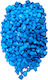 Dekorativer Aquarienkies Blau 500g