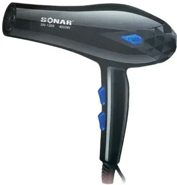 Sonar Hair Dryer with Diffuser 4000W