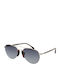 Lozza Men's Sunglasses with Silver Metal Frame and Gray Lens SL2394 0579