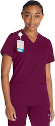Dickies Balance Medizinische Bluse Burgundisch