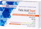 Viogenesis Folic Acid Depot Βιταμίνη για την Υγεία του Νευρικού Συστήματος 600mg 30 ταμπλέτες 30 κάψουλες