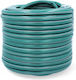Furtun de grădină premium ranforsat, diametru 1/2", 20 m, protecție UV, presiune 8 bari, 4 straturi, verde