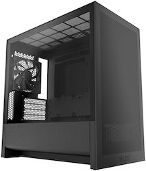 NZXT H3 Flow Геймърско Midi Tower с Страничен Прозорец