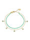Fossil Damen Armband mit Design Auge Vergoldet