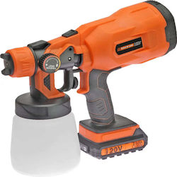 Kabellose Lackierpistole Premium HD Vi-44985 120W 800ml Kapazität Durchflussrate 100 bis 200 ml/min