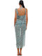 Bluepoint Women's Maxi Dress Beachwear Turquoise