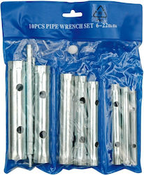 Vorel Pipe Wrench Set 10 Pcs 6-22mm