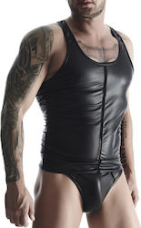 Regnes Fetish Planet Sexy Herren Top Schwarz