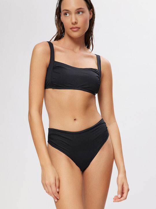 Minerva Bikini Slip Black