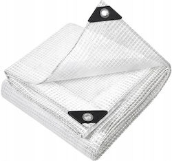 Wasserdicht Plane 100gr/m² 4x4m. Licht Typ Transparent