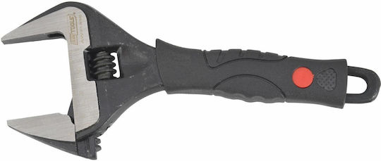 AWTools Adjustable Wrench French Wrench with Anti-Slip Handle 165mm