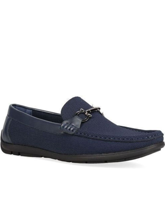 Migato Ανδρικά Loafers σε Μπλε Χρώμα