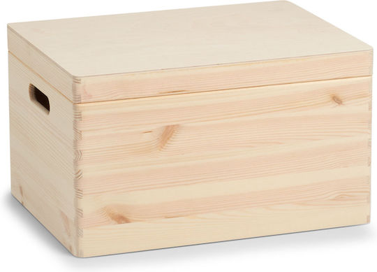 Hölzernes Aufbewahrungsbox mit Deckel 30lt
