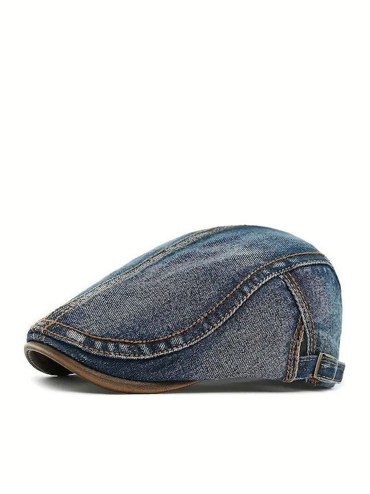 Luciano Faketti Schiebermütze Blau