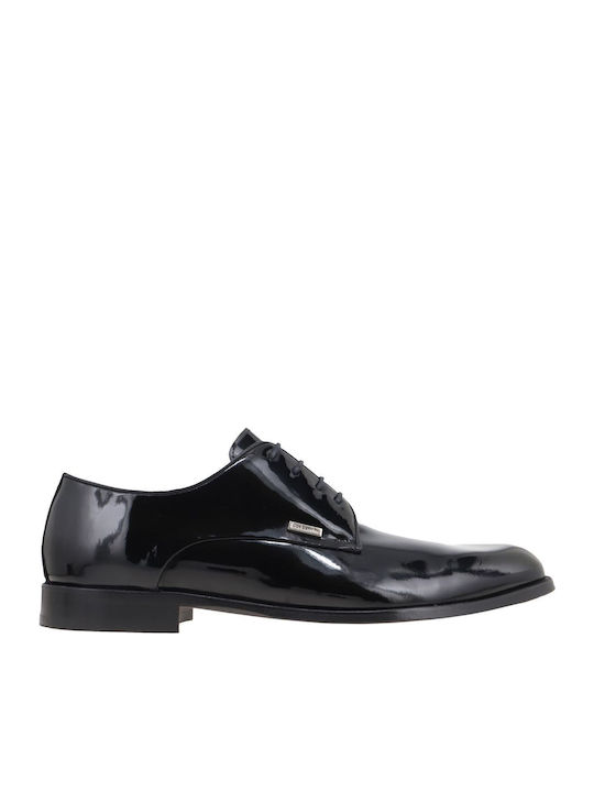 Guy Laroche Simmer Мъжки Скарпини от Лакирана Черна