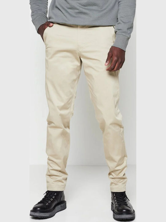 Chinois Men's Jeans Pants with Slim Fit Khaki