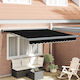 vidaXL Awning fabric Black